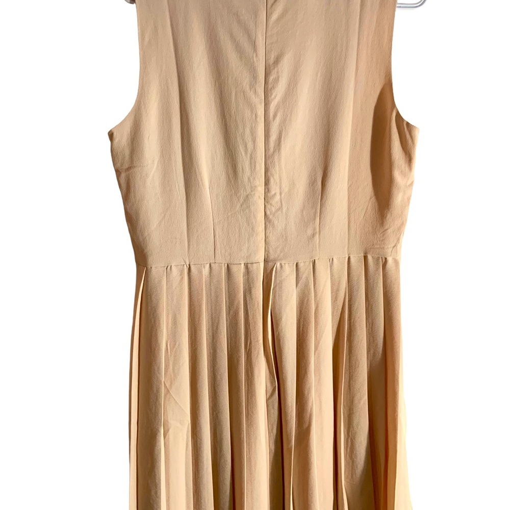 🪸H&M Cream Beige Medium Dress NWT🪸 - Picture 5 of 6